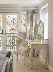 Double pinch pleat curtains