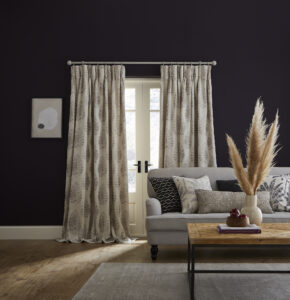 Arc Roomset Ball Finial Warm Grey